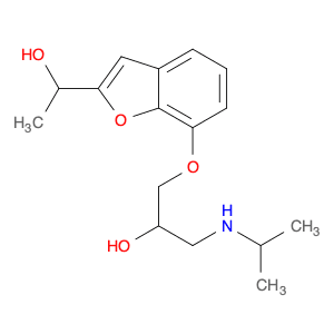 1-((2-(1-Hydroxyethyl)benzofuran-7-yl)oxy)-3-(isopropylamino)propan-2-ol