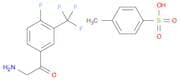 2-Amino-1-[4-fluoro-3-(trifluoromethyl)phenyl]ethanone 4-methylbenzenesulfonate