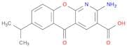 2-amino-5-oxo-7-(propan-2-yl)-5H-chromeno[2,3-b]pyridine-3-carboxylic acid