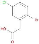 2-BROMO-5-CHLOROPHENYLACETIC ACID