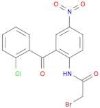 2-Bromo-N-[2-(2-chlorobenzoyl)-4-nitrophenyl]acetamide
