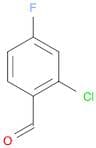2-chloro-4-fluorobenzaldehyde