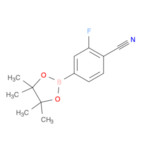 2-Fluoro-4-(4,4,5,5-tetramethyl-1,3,2-dioxaborolan-2-yl)benzonitrile