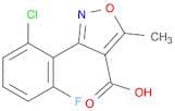 3-(2-Chloro-6-fluorophenyl)-5-methylisoxazole-4-carboxylic acid