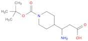 3-Amino-3-[1-(tert-butoxycarbonyl)piperidin-4-yl]propanoic acid