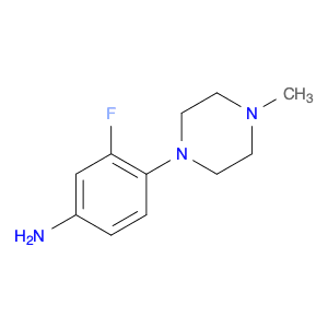 3-Fluoro-4-(4-methyl-1-piperazinyl)aniline