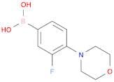 (3-Fluoro-4-morpholinophenyl)boronic acid