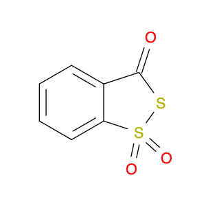 3H-1,2-Benzodithiol-3-one, 1,1-dioxide