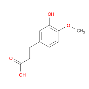 3-Hydroxy-4-methoxycinnamic Acid