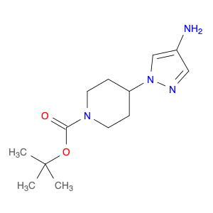 tert-Butyl 4-(4-amino-1H-pyrazol-1-yl)piperidine-1-carboxylate