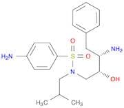 4-Amino-N-((2R,3S)-3-amino-2-hydroxy-4-phenylbutyl)-N-isobutylbenzenesulfonamide