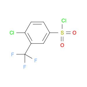 4-Chloro-3-(trifluoromethyl)benzene-1-sulfonyl chloride