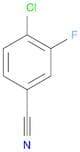 4-CHLORO-3-FLUOROBENZONITRILE
