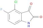 4-Chloro-5-fluoro-1H-indole-2,3-dione
