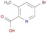 5-BROMO-2-CARBOXY-3-METHYLPYRIDINE