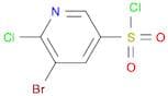5-bromo-6-chloropyridine-3-sulfonyl chloride