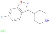 6-Fluoro-3-(4-piperidinyl)-1,2-benzisoxazole, HCl
