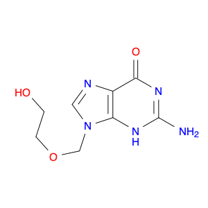 2-amino-9-[(2-hydroxyethoxy)methyl]-6,9-dihydro-1H-purin-6-one