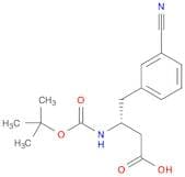(R)-3-((tert-Butoxycarbonyl)amino)-4-(3-cyanophenyl)butanoic acid