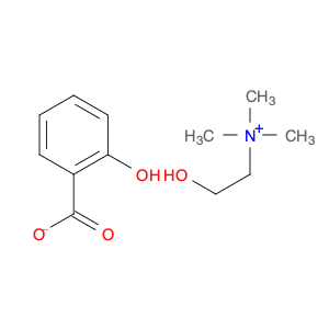 (2-Hydroxyethyl)trimethylammonium salicylate