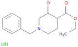 Ethyl 1-benzyl-3-oxo-4-piperidinecarboxylate, HCl