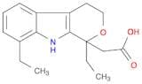 2-{1,8-diethyl-1H,3H,4H,9H-pyrano[3,4-b]indol-1-yl}acetic acid