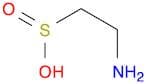 ethanesulfinic acid, 2-amino-