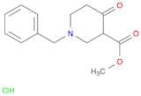 Methyl 1-benzyl-4-oxo-3-piperidinecarboxylate, HCl