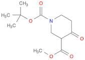 1-tert-Butyl 3-methyl 4-oxopiperidine-1,3-dicarboxylate