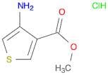 Methyl 3-aminothiophene-4-carboxylate, HCl