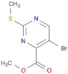 Methyl 5-Bromo-2-(methylthio)-4-pyrimidinecarboxylate
