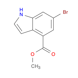 Methyl 6-bromo-4-indolecarboxylate