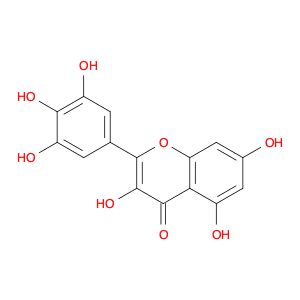 3,5,7-Trihydroxy-2-(3,4,5-trihydroxyphenyl)-4H-chromen-4-one
