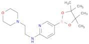N-(2-Morpholinoethyl)-5-(4,4,5,5-tetramethyl-1,3,2-dioxaborolan-2-yl)pyridin-2-amine