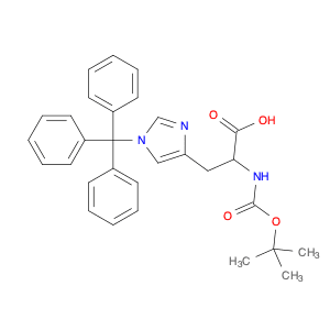 (S)-L-Boc-His(Trt)-OH