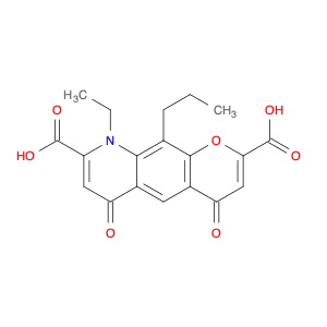 9-ethyl-4,6-dioxo-10-propyl-4H,6H,9H-chromeno[7,6-b]pyridine-2,8-dicarboxylic acid