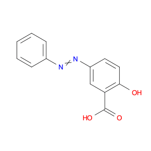 2-Hydroxy-5-(phenyldiazenyl)benzoic acid