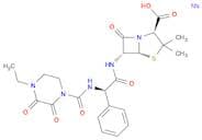 4-Thia-1-azabicyclo[3.2.0]heptane-2-carboxylic acid, 6-[[(2R)-2-[[(4-ethyl-2,3-dioxo-1-piperazinyl…