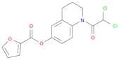 2-Furancarboxylic acid, 1-(2,2-dichloroacetyl)-1,2,3,4-tetrahydro-6-quinolinyl ester