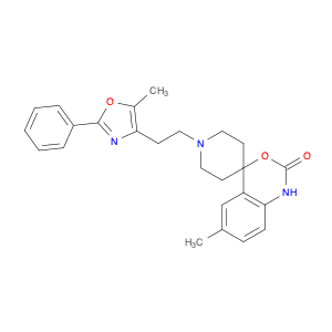 6-Methyl-1'-[2-(5-methyl-2-phenyl-4-oxazolyl)ethyl]spiro[4H-3,1-benzoxazine-4,4'-piperidin]-2(1H)-…