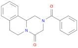 2-benzoyl-1,2,3,6,7,11b-hexahydro-4h-pyrazino(2,1-a)isoquinolin-4-one