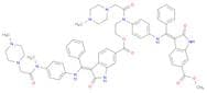 Methyl (Z)-3-[[[4-[N-methyl-2-(4-methylpiperazin-1-yl)acetamido]phenyl]amino](phenyl)methylene]-2-…