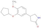 4-[3-(cyclopentyloxy)-4-methoxyphenyl]pyrrolidin-2-one