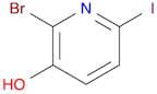 2-Bromo-3-hydroxy-6-iodopyridine