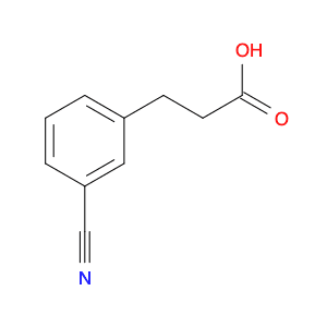 3-Cyanobenzenepropanoic acid
