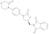 2-[[(5S)-2-Oxo-3-[4-(3-oxo-4-morpholinyl)phenyl]-5-oxazolidinyl]methyl]-1H-isoindole-1,3(2H)-dione