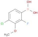 4-Chloro-2-fluoro-3-methoxyphenylboronic acid