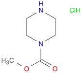 Methyl piperazine-1-carboxylate HCl