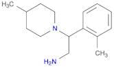 2-(4-Methylpiperidin-1-yl)-2-(o-tolyl)ethanamine
