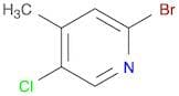 2-Bromo-5-chloro-4-methylpyridine
